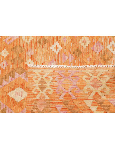 Rug Kilim Afghanistan brown yellow 258x296