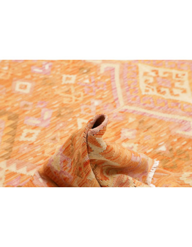 Rug Kilim Afghanistan brown yellow 258x296