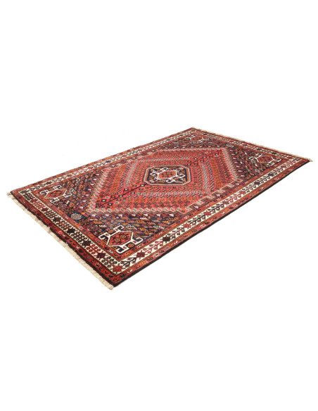 Tappeto Shiraz Fine Persia marrone blu 170x254
