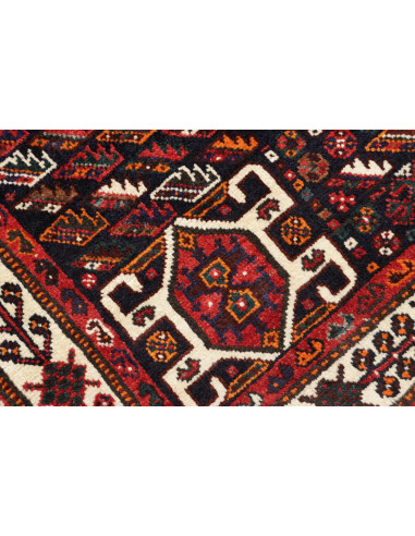 Rug Shiraz Fine Persia maroon blue 170x254