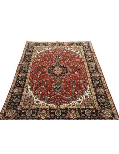 Ghom 140x211 Cm Ghom Persia Hand-carded Wool 300,000-350,000