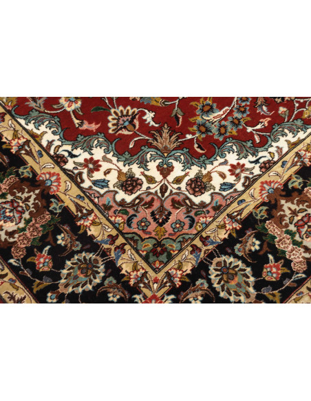 Ghom 140x211 Cm Ghom Persia Hand-carded Wool 300,000-350,000