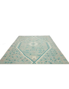 Tappeto Kilim Afghanistan beige blu 245x290 2