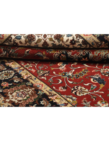 Ghom 140x211 Cm Ghom Persia Lana Cardata A Mano