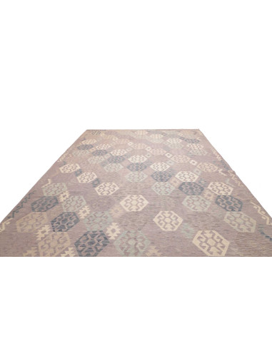 Tappeto Kilim Afghanistan azzurro 301x389