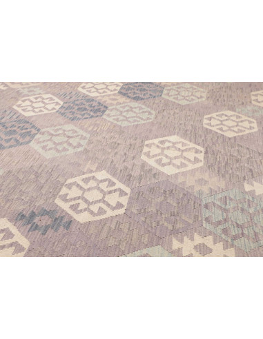 Tappeto Kilim Afghanistan azzurro 301x389