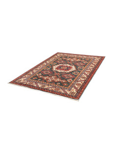 Rug Kazak Fine Pakistan maroon grey 153x191 2