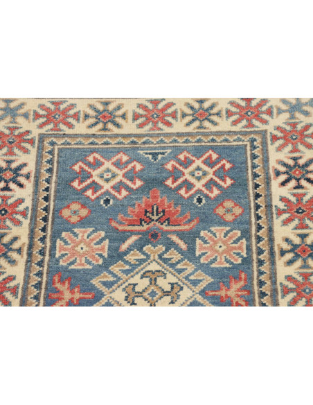 Kazak 61x89 Cm Kazak Afghanistan Hand-carded Wool warp