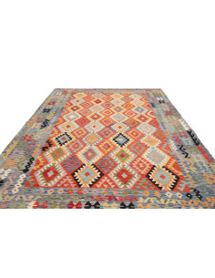 Kilim 256x354 Cm Kilim, Afghanistan, Lana Cardata A Mano 2