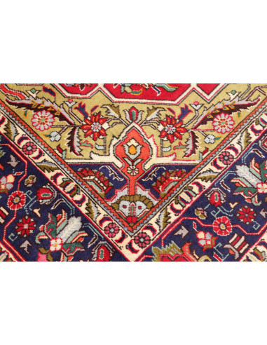 Tabriz 202x302 Cm Tabriz Persia Hand-carded Wool (warp: