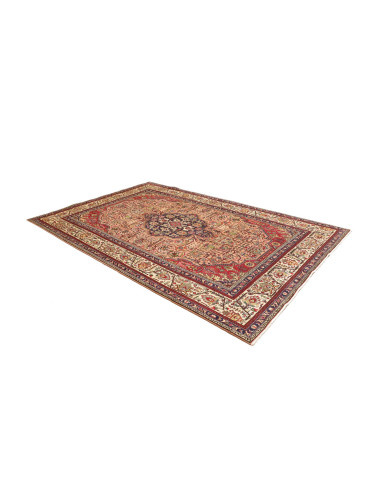 Tabriz 200x302 Cm Tabriz, Persia, Hand-carded Wool (cotton