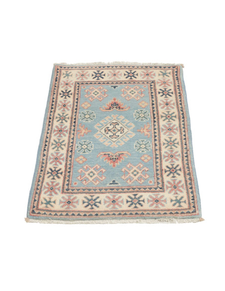 Kazak 61x94 Cm Kazak, Afghanistan, Hand-carded Wool warp: