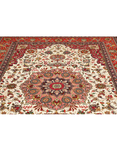 Tabriz 203x298 Cm Tabriz, Persia, Lana Cardata A Mano