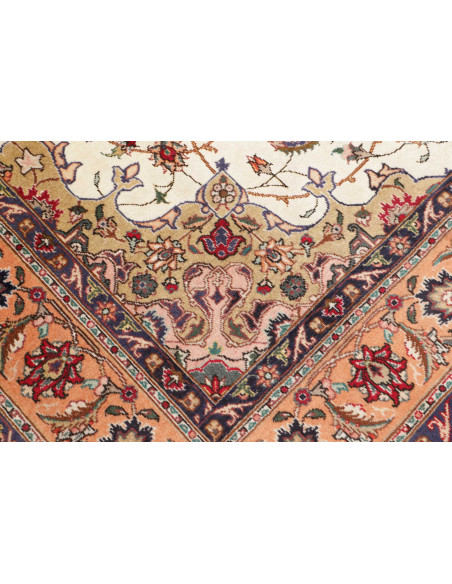 Tabriz 198x294 Cm Tabriz, Persia, Hand-carded Wool (warp: