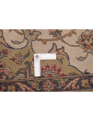 Tabriz 198x294 Cm Tabriz, Persia, Hand-carded Wool (warp: