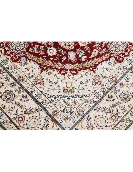 Nain 6la 158x248 Cm Nain 6la, Persia, Hand-carded Wool And