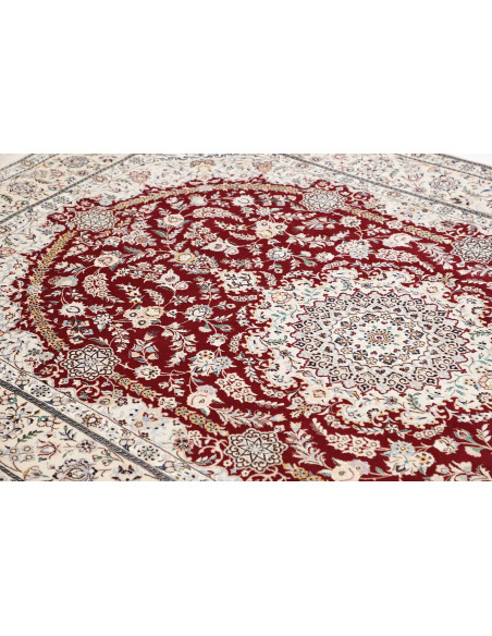 Nain 6la 158x248 Cm Nain 6la, Persia, Hand-carded Wool And