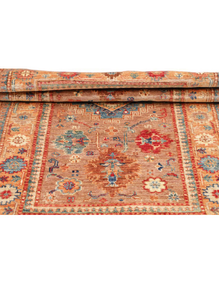 Rug Kazak Fine Pakistan maroon 80x127