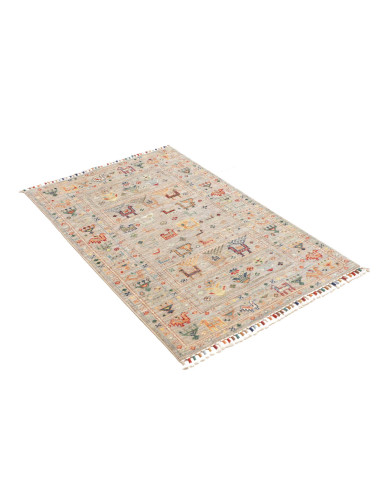 Tappeto Rubin Pakistan beige azzurro 80x124