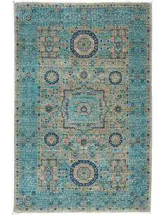 Tappeto Mamlouk Pakistan bianco beige 80x122