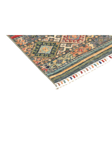 Rug Rubin Pakistan white brown 79x124