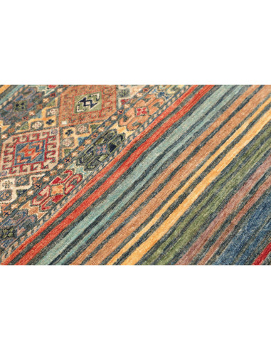 Rug Rubin Pakistan white brown 79x124