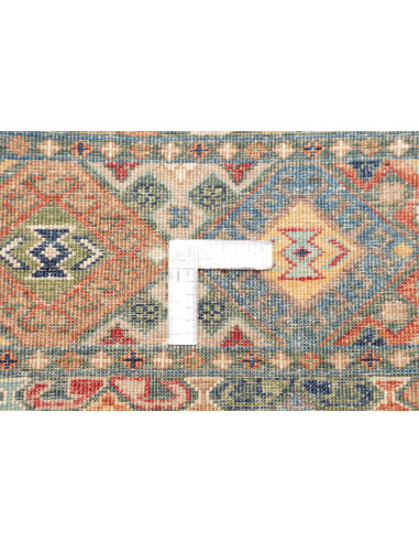 Rug Rubin Pakistan white brown 79x124