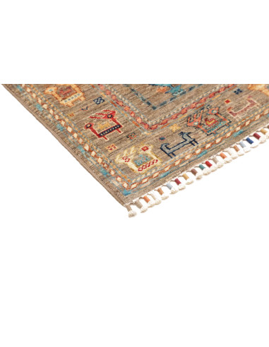 Tappeto Rubin Pakistan marrone grigio 79x123