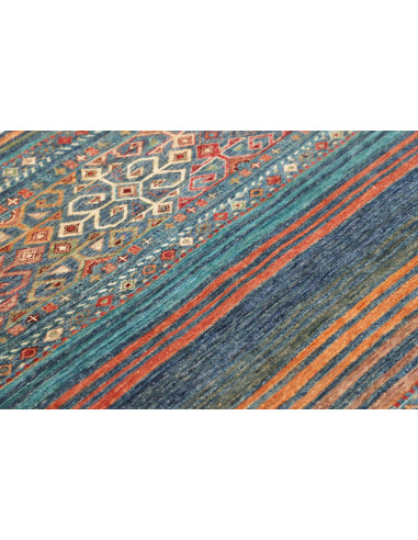 Rug Rubin Pakistan white grey 99x154