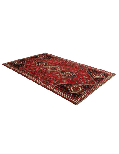 Shiraz 183x285 Cm Shiraz, Persia, Hand-carded Wool warp: