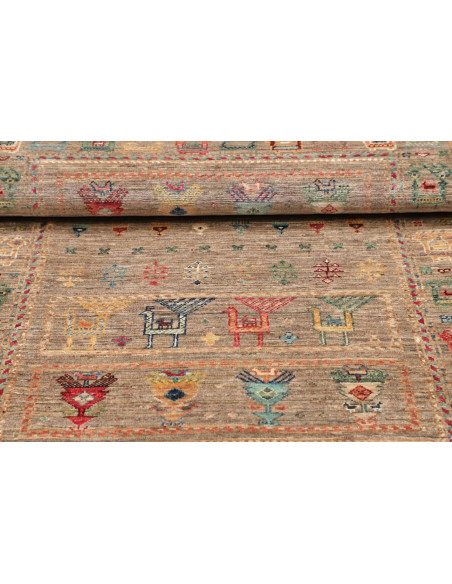 Rug Rubin Pakistan maroon 96x150