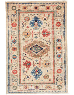 Tappeto Kazak Fine Pakistan beige marrone 80x122