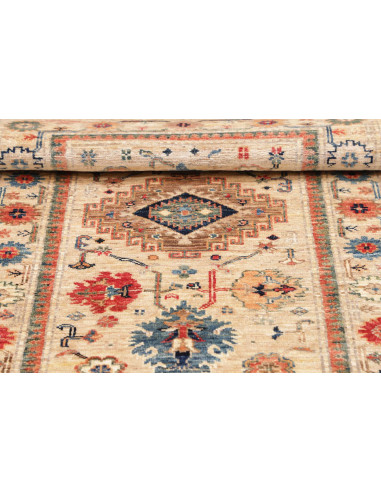 Tappeto Kazak Fine Pakistan beige marrone 80x122