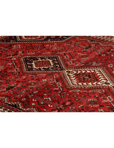 Shiraz 183x285 Cm Shiraz, Persia, Lana Cardata A Mano