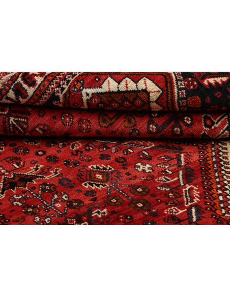 Shiraz 183x285 Cm Shiraz, Persia, Lana Cardata A Mano