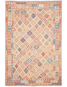 Tappeto Kilim Afghanistan marrone 203x301