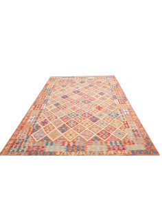 Tappeto Kilim Afghanistan marrone 203x301 2