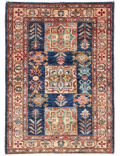 Tappeto Kazak Fine Pakistan marrone grigio 83x116