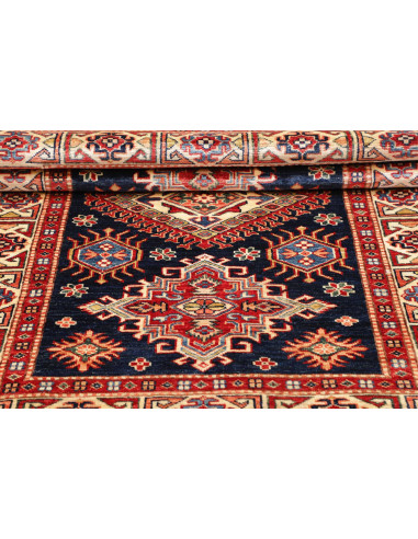 Rug Kazak Fine Pakistan brown grey 103x152