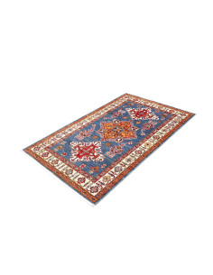 Rug Kazak Fine Pakistan beige grey 103x158 2