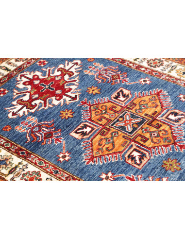 Rug Kazak Fine Pakistan beige grey 103x158