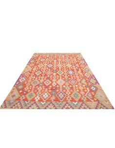 Tappeto Kilim Afghanistan marrone 201x296 2