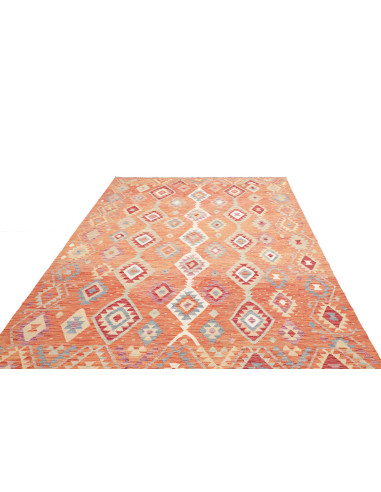 Tappeto Kilim Afghanistan marrone 205x298