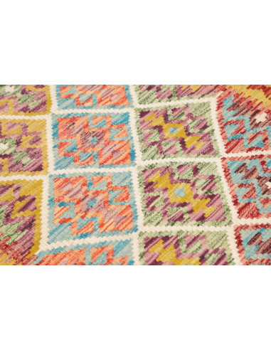 Kilim 102x140 Cm Kilim, Afghanistan, Lana Cardata A Mano