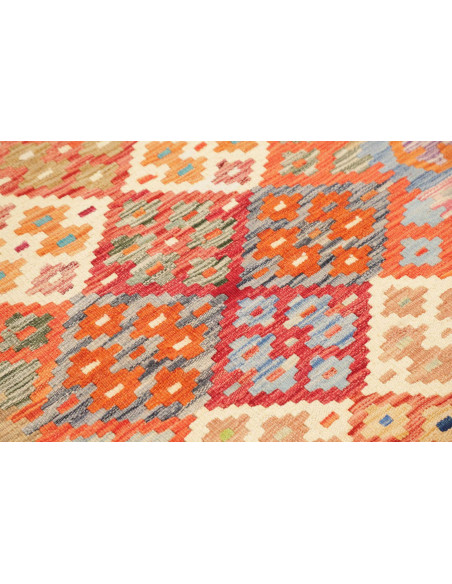 Kilim 102x148 Cm Kilim Afghan. Material: Hand-carded Wool