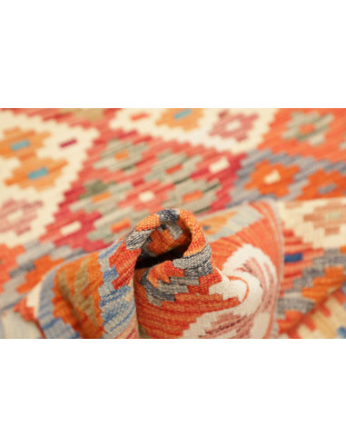 Kilim 102x148 Cm Kilim Afghan. Material: Hand-carded Wool
