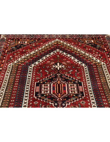 175x238 Cm Ghashghai Persia Lana ordito: Cotone 200.000