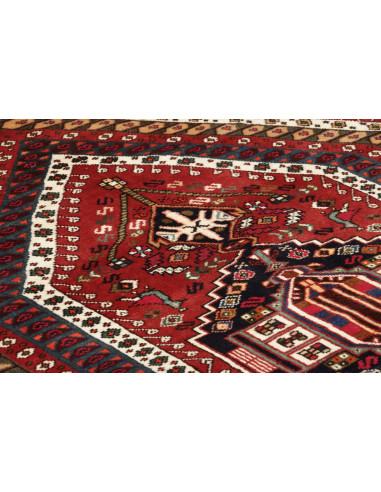 175x238 Cm Ghashghai Persia Lana ordito: Cotone 200.000