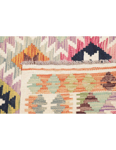 Kilim 104x198 Cm Kilim, Afghanistan, Hand-carded Wool (warp: