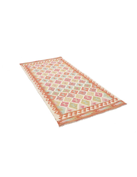 Kilim 102x201 Cm Kilim Afghanistan Hand-carded Wool 0.3